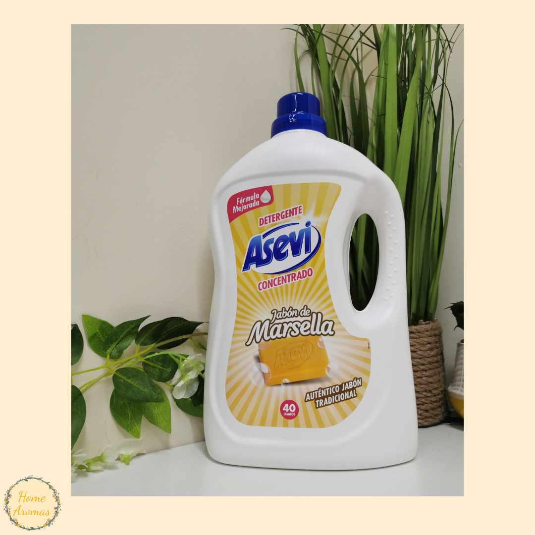 Asevi Washing Detergent Gel 3L - Jabon De Marsella